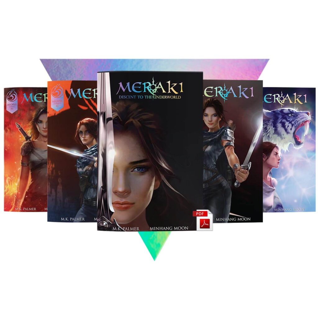 MERAKI - Comic Book Series with Greek Gods & Gay Heroes