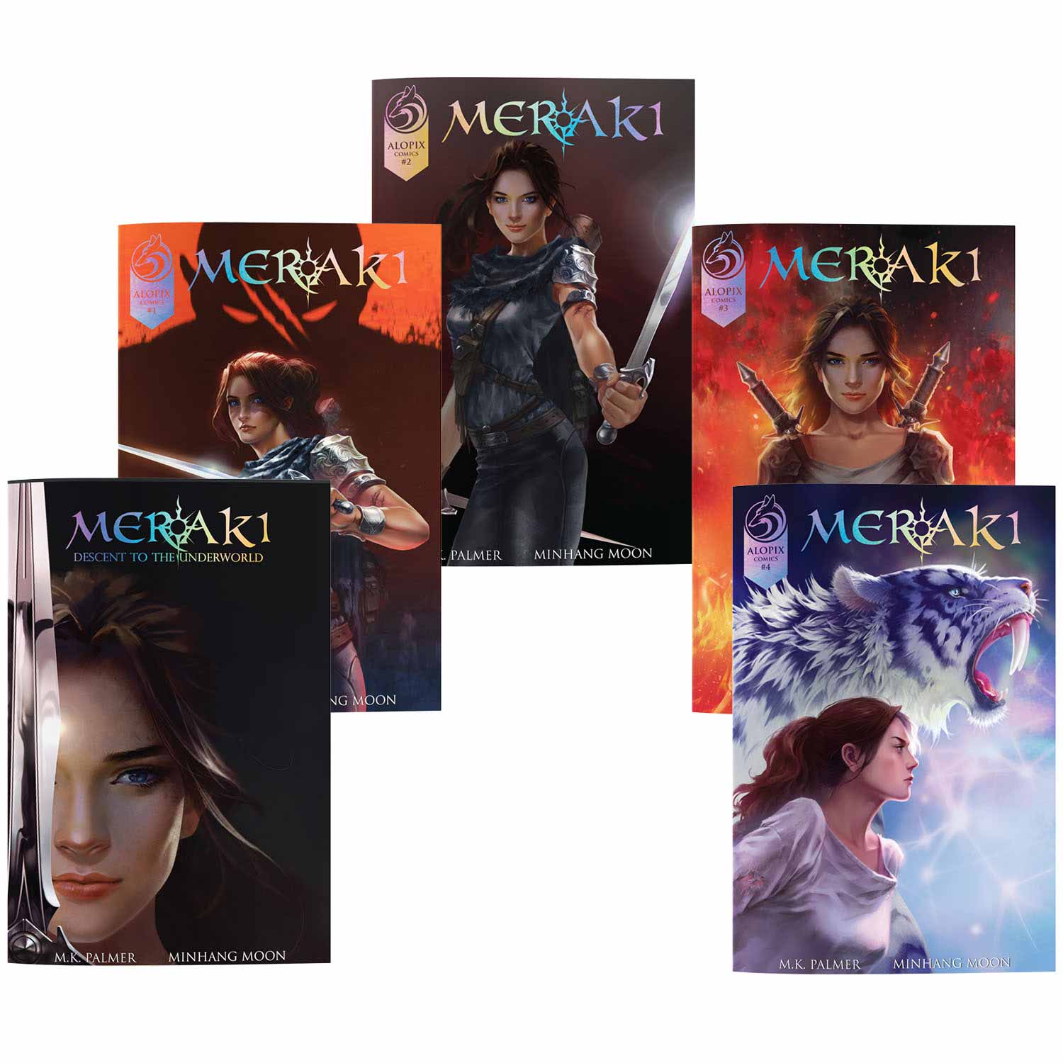 MERAKI - Comic Book Series with Greek Gods & Gay Heroes